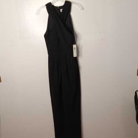 NWT Eliza J Women's Size 8 Elegant Black Sleeveless Jumpsuit. Elegant, Party. - Picture 1 of 12